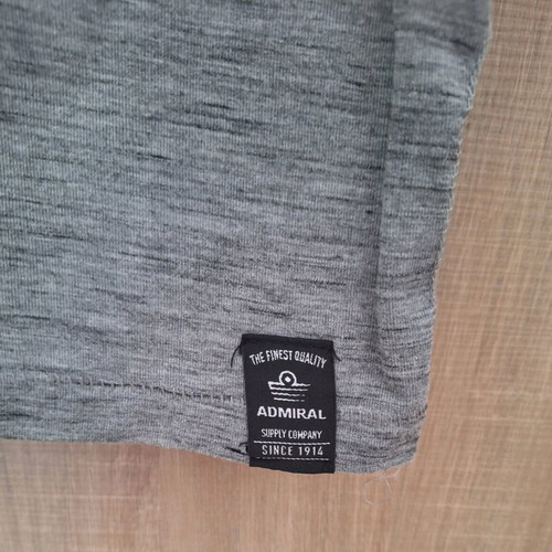 Admiral men's T-shirt gray size Medium like new