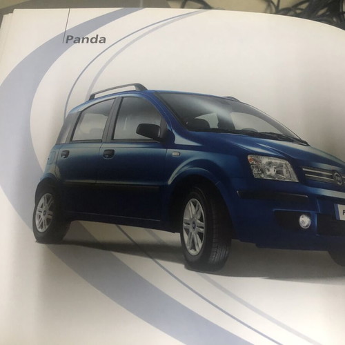 Fiat prospectus used, full model range with Punto Classic, Doblo, Bravo, Panda Cross