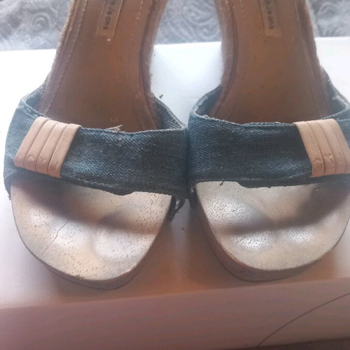 Calvin Klein women's shoes like new, blue, size 37