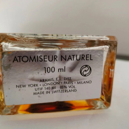 Tuscany Per Uomo Aramis Eau de Toilette 100ml used, collectible 90s fragrance