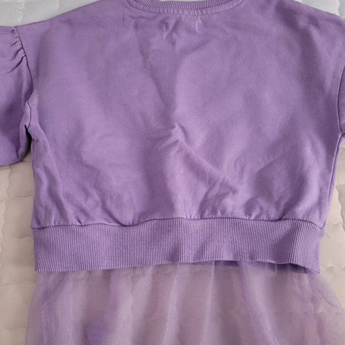Girls' set with blouse and leggings, like new, flash lining