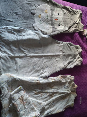 Sleep bags 6-18 months like new, Tommee Tippee and No name 2.5 tog