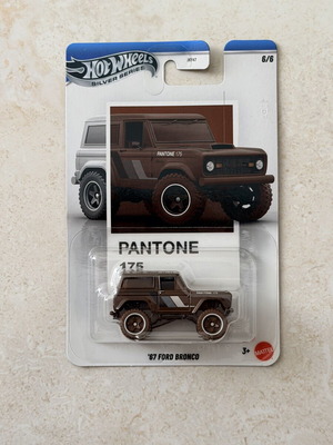 Hot Wheels '67 Ford Bronco toy car