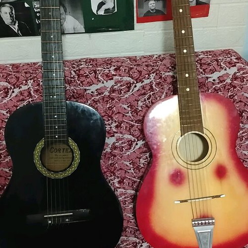 Guitars used, good sound, set of two