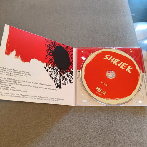 Wye Oak Shriek CD like new, rock