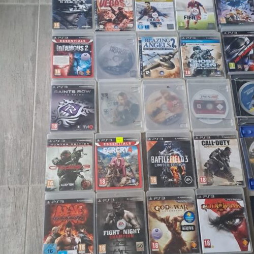 PS3 games like new, pack of 48