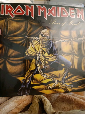 Iron Maiden Piece Of Mind vinyl LP album 2024 reissue mint