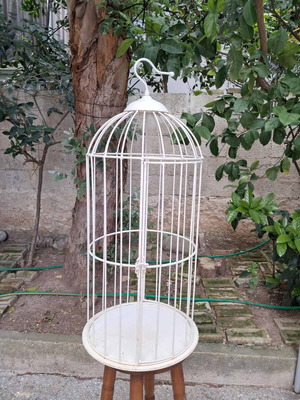 Κλουβί μεταχειρισμένο, μεταλλικό, ύψος 0,74 cm
