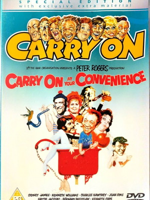 DVD Carry On At Your Convenience μεταχειρισμένο, κωμωδία, αγγλικοί υπότιτλοι