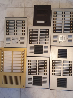 Doorphone Button Panels new, full set