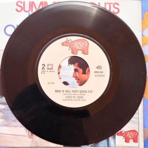 Summer Nights single by John Travolta, Olivia Newton-John used
