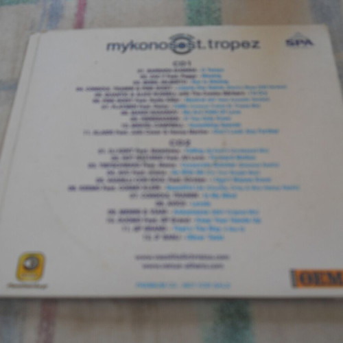 Various Round Trip Mykonos To St. Tropez 2xCD used electronic