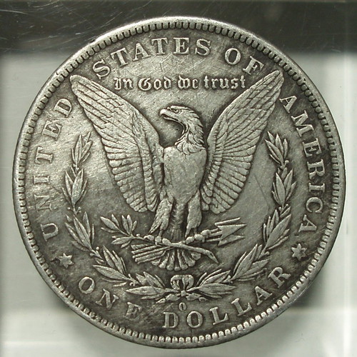 1882 Silver American Morgan Dollar used