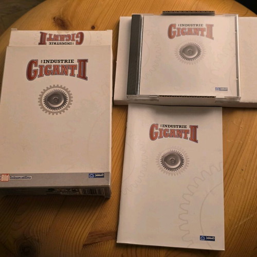 Industrie Gigant II PC game used, Big Box complete edition