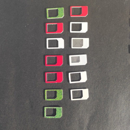 Sim card frames new