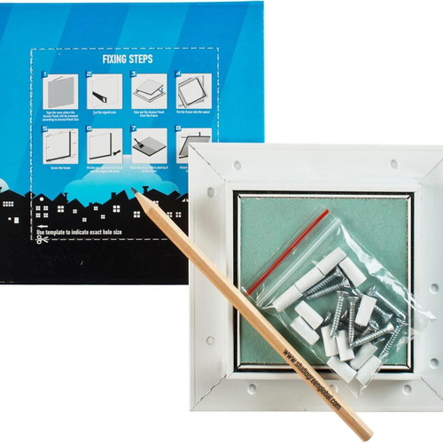 Inspection hatch 15x20cm new for moisture-resistant drywall