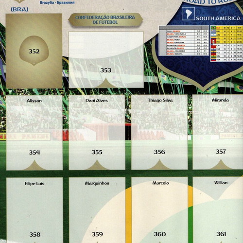 Panini Fifa World Cup Russia 2018 album in excellent condition