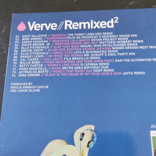 Verve Remixed2-Unmixed2 CD like new, jazz
