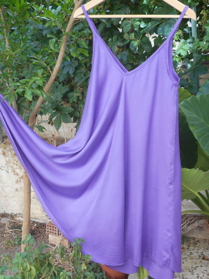 Celestino μωβ φόρεμα one size μεταχειρισμένο, ύφασμα viscose