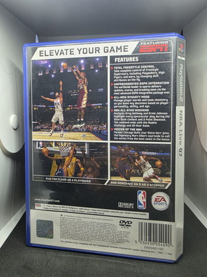 NBA Live 07 PS2 game
