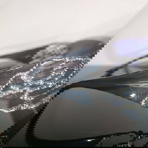 Valentino 5624/S Crystal Flower Shield γυαλιά ηλίου σαν καινούργια, μαύρα, μωβ