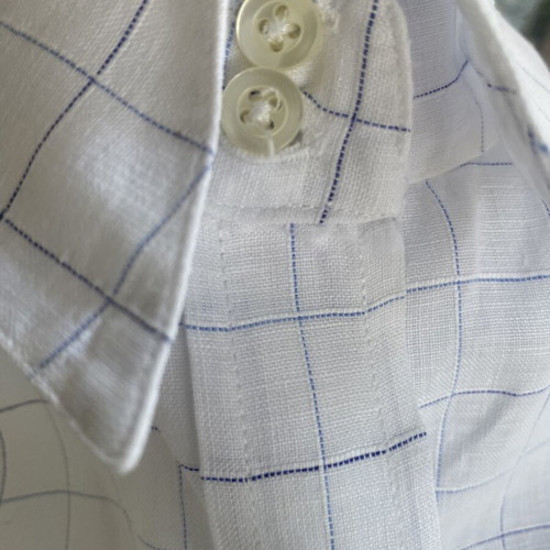Massimo Dutti linen shirt like new, size 42, white