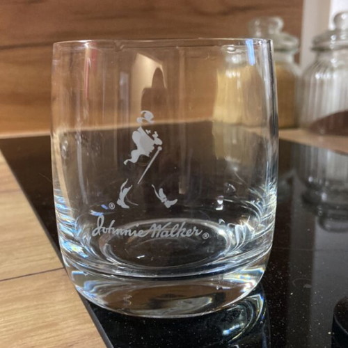 Johnnie Walker whiskey glass set of 5 new