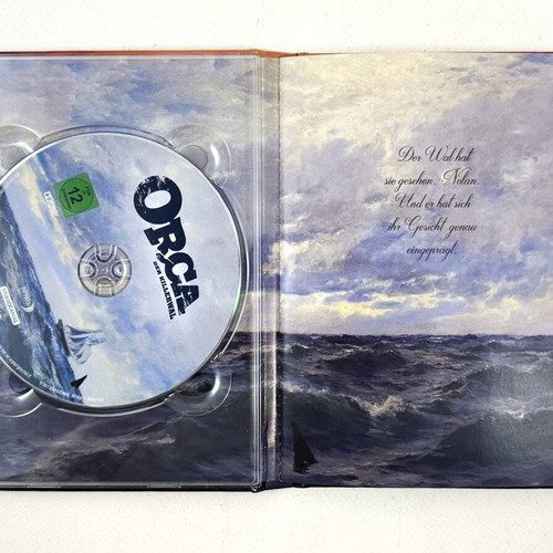 Orca The Killer Whale Special Edition DVD box set like new, 2 discs & German booklet