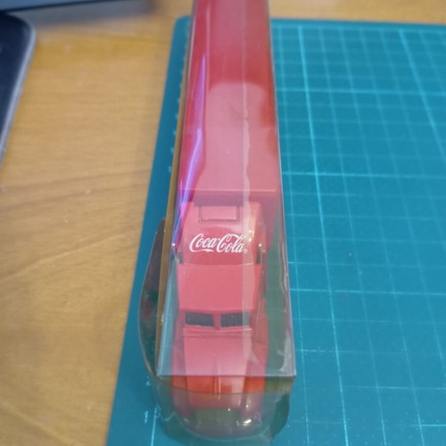 Coca-Cola Christmas collectible truck with Santa Claus like new