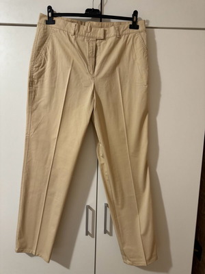 Beige pants straight fit like new, size XL