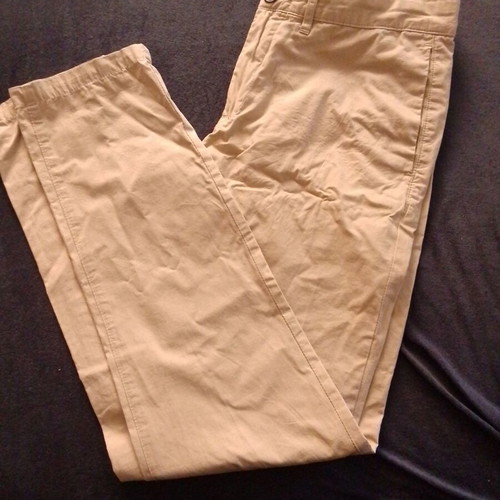 H&M men's beige summer pants size M like new slim fit