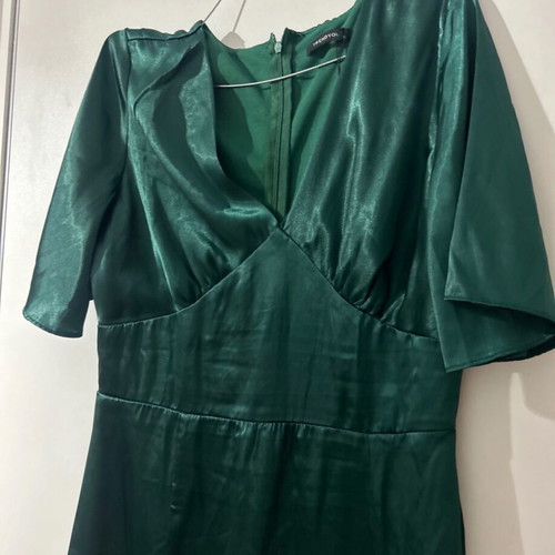 Maxi dress cypress green L like new