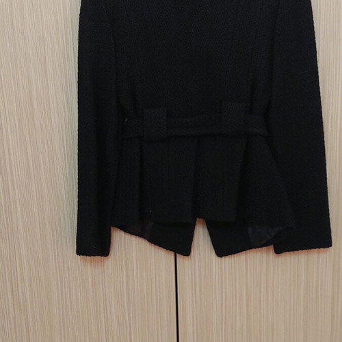 Iso black hemipalto like new, size L