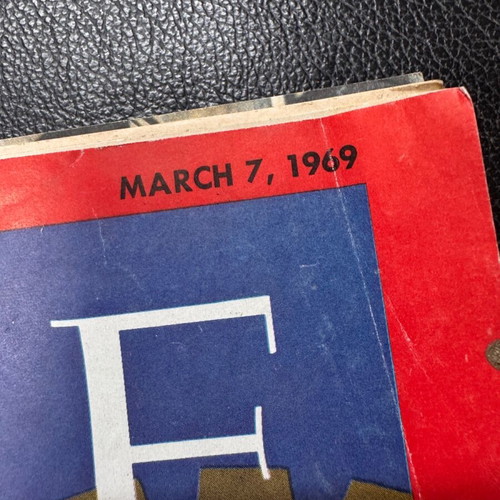 Time magazine March 7, 1969 used
