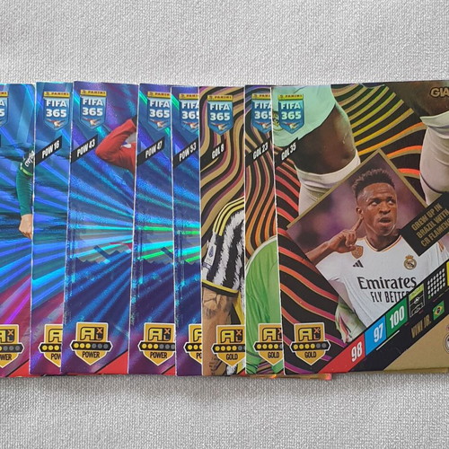 Panini ADRENALYN Fifa365 2023-24 cards like new, pack of 80