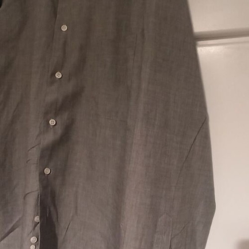 Men's cotton shirt Zara gray like new, size M