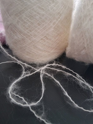 Knitting yarn new, 500 g, 50% wool 50% acrylic