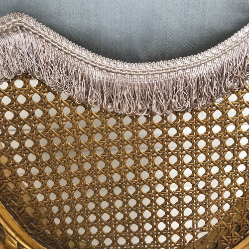 Louis XVI chairs used, pair with gilding