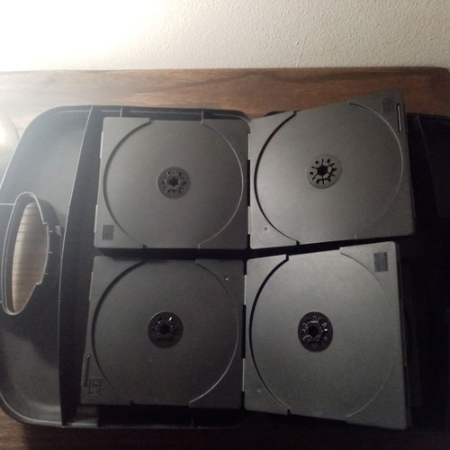 Laserline Portable CD DVD Case 48 Slots Used