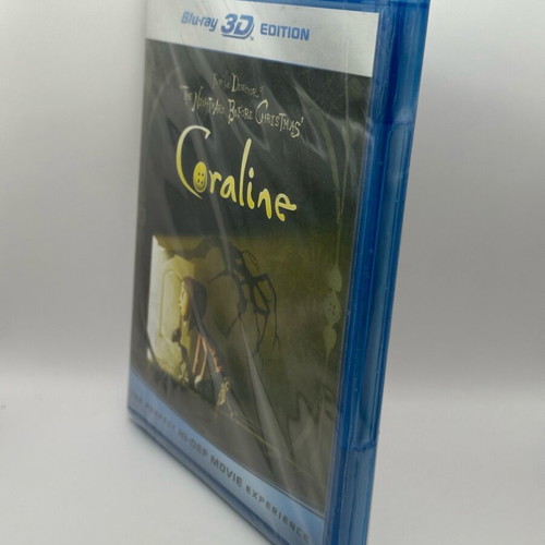 Coraline 3D Blu-ray new, fantasy animated