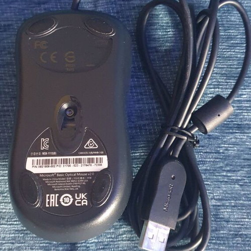 Microsoft Basic Optical Mouse v2.0 USB like new