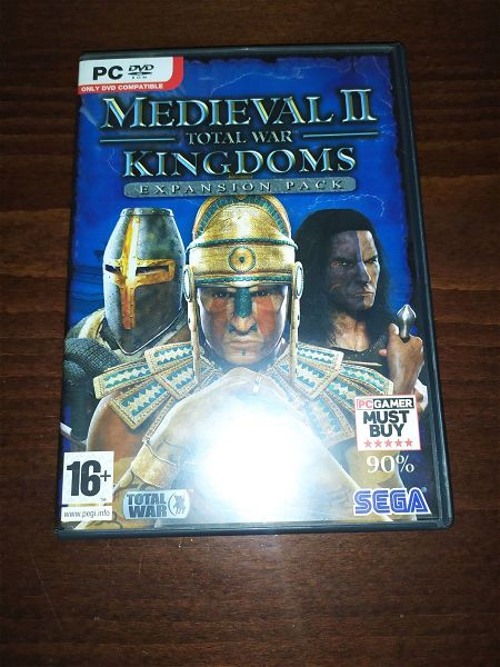  Medieval 2 Total War Kindgdoms Expansion PC DVD