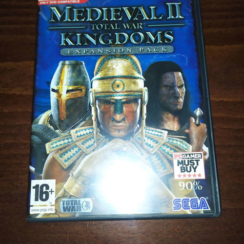 Medieval 2 Total War Kingdoms Expansion PC DVD used