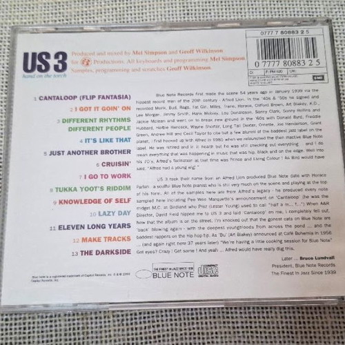 Us 3 Hand On The Torch CD, hip-hop