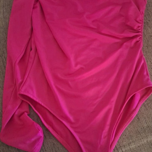 Zara women's bodysuit new, fuchsia, size S