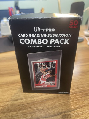 Grading pack used, 45 of 50 sleeves and toploaders