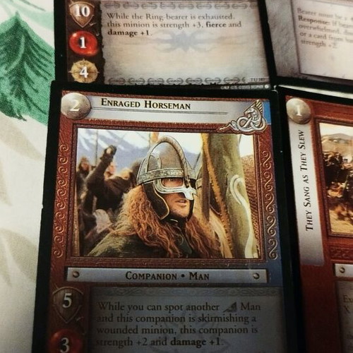 Lord of the Rings cards like new, set of 17