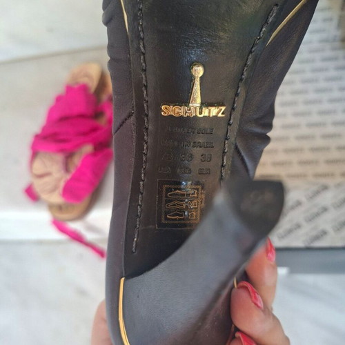 Schutz ankle boots like new, size 38, black