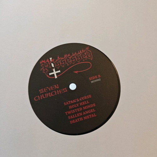 Possessed Seven Churches βινύλιο μεταχειρισμένο, LP, reissue, gatefold