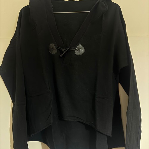 Black hoodie sweatshirt new, size Medium